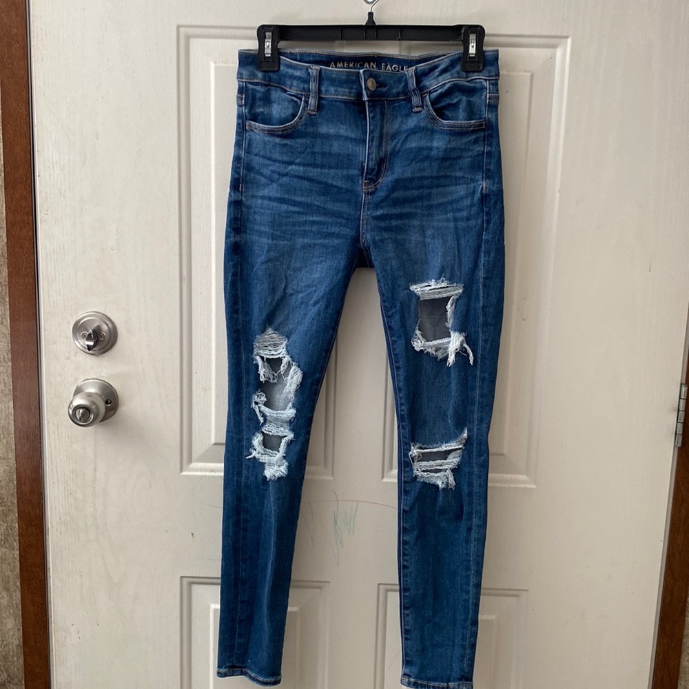 American eagle high rise jeans